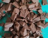 A picture of step 6 of Minty Dark Chocolate Oat Cookies.