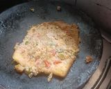 A picture of step 2 of Suji toast.