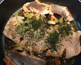 A picture of step 3 of One pan salmon.