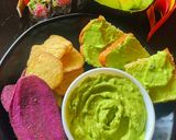 A picture of step 3 of Avocado cheese dip.