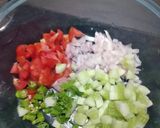 अमेरिकन कॉर्न सलाद (American corn salad recipe in Hindi) रेसिपी चरण 2 फोटो