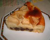 A picture of step 6 of Easy Yogurt Apple Cake.
