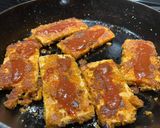 Une image de l'étape 3 de Tofu parmigiana.