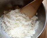 A picture of step 2 of Chocolate Scones Made with Pancake Mix.