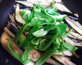 A picture of step 6 of Eggplant & Green Pepper Gochujang Stir-fry.