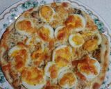 A picture of step 4 of Shiso and Sweet Onion Pizza.