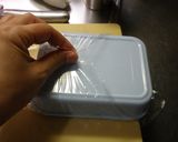 A picture of step 7 of Omurice for your Bento.