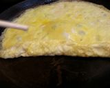 A picture of step 5 of Egg crepe (plain).
