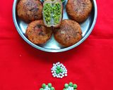 A picture of step 5 of Green Peas and Sabudana Tikki.