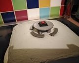 A picture of step 11 of Vickys 'Among Us' Cake Decoration Idea.