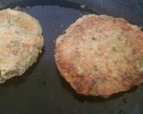 A picture of step 9 of Home made veggie and meat burgers.