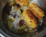 A picture of step 4 of Sizzler chessy saucey chana kabab.
