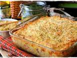 Super Cheesy Macaroni Schotel Panggang langkah memasak 7 foto