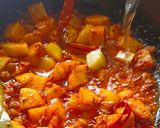 A picture of step 6 of Kumror chokka (Pumpkin & Poteto Sabji).