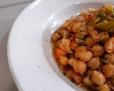 Foto del paso 6 de la receta: Ensalada de garbanzos y pollo con vinagreta de harissa