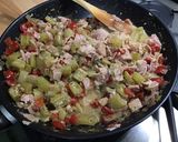 Une image de l'étape 16 de Gratin de céleri branche au jambon blanc, poivrons rouges et parmesan.