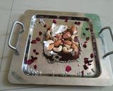 A picture of step 2 of Doodh halwa.
