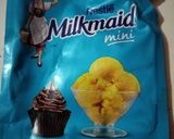 A picture of step 1 of Condensed milk mix pineapple laddu.