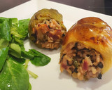 Foto del paso 7 de la receta: Pimientos rellenos de... ¡Risotto!