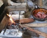 Foto del paso 1 de la receta: Mole verde de espinazo de puerco
