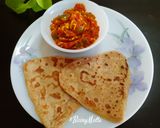 A picture of step 6 of Tomato Bharta.