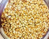 A picture of step 5 of Peanuts Gud chikki.
