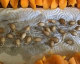 A picture of step 1 of California Farm Stuffed Butternut Squash Dinner.