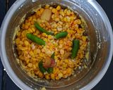 A picture of step 2 of Mixed dal pakode.