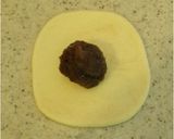 A picture of step 5 of Easy Panda Bread made with Pancake Mix!.