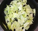 Quick & Easy Spring Cabbage and Sakura Shrimp Pasta recipe step 3 photo