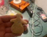 A picture of step 2 of (Hart-made) Christmas cookies. 🙂🎁❄️🎉.