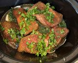 A picture of step 2 of Crockpot Chipotle Shredded Beef.