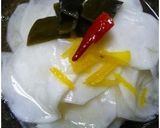 A picture of step 8 of Senmai-zuke (Kyoto-Style Pickles) Temari Sushi.