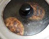 A picture of step 11 of Hamburg Steak (ハンバーグ).