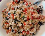 A picture of step 9 of Warm Rice & Olive Salad.