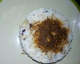 A picture of step 3 of Shinkafa da wake.