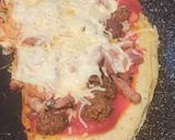 Une image de l'étape 12 de Pizza maison à la poêle.