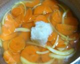A picture of step 5 of Packed with Carrot's Sweetness! Carrot Soy Milk Potage Soup.
