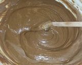 A picture of step 4 of Vanilla Flan Chocolate Cake.