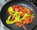 A picture of step 4 of Eggplant & Bell Pepper Japanese Marinade.