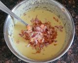 A picture of step 2 of Sweet Corn Cheela.