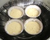 A picture of step 3 of White Steamed Sponge Cake, Milk Flavor.