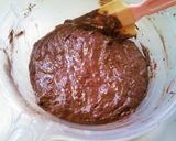 A picture of step 9 of Sophisticated Chocolate Pound Cake Made With Pancake Mix.