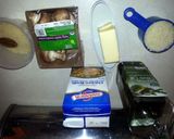 A picture of step 1 of Rice Mushroom Risotto.