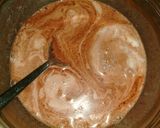 A picture of step 2 of Rich Chocolate Pudding❤with a Single Chocolate Bar❤.