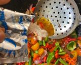 A picture of step 8 of Stir fry noodles 🍜 😋.