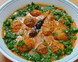 A picture of step 5 of Dum Aloo.