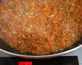 A picture of step 3 of Meat Sauce with Ingredients at Home.