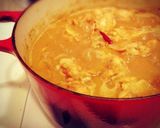 A picture of step 8 of Ethiopian Style Chicken (Doro Wat) Spicy Chicken Stew.