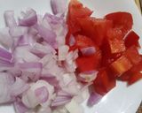 A picture of step 8 of Black chana chat.